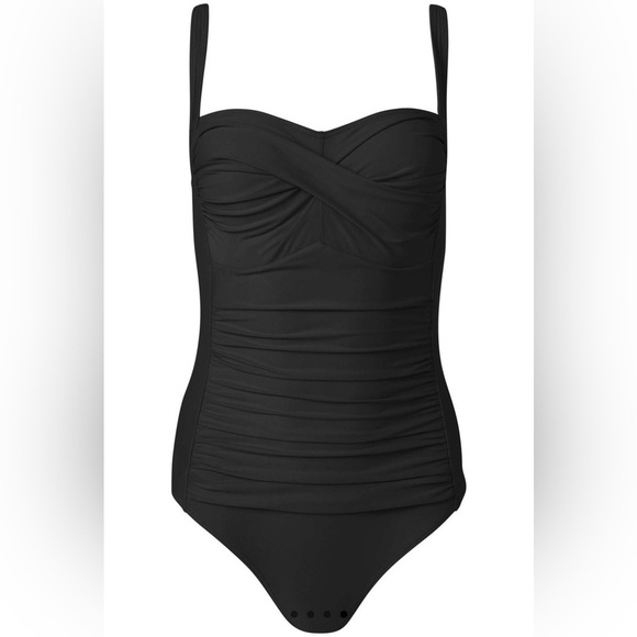 VENUS Black Ruched One Piece Swimwear sizes 12 and 16 NWOT - Picture 12 of 12